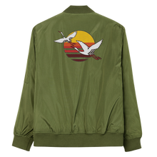 Load image into Gallery viewer, Jinrai Cranes & Sundown Bomberjacket