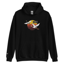 Load image into Gallery viewer, Jinrai Sunset & Swans Hoodie