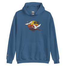 Load image into Gallery viewer, Jinrai Sunset & Swans Hoodie