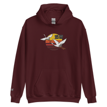 Load image into Gallery viewer, Jinrai Sunset & Swans Hoodie