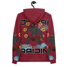 Load image into Gallery viewer, JinRai "Black Raijin" Unisex Hoodie #2