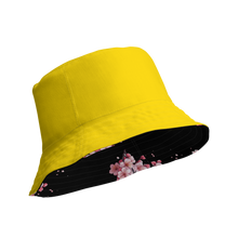 Load image into Gallery viewer, Reversible Sakura Bucket Hat
