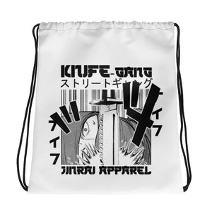 JinRai Knife Gang Drawstring bag